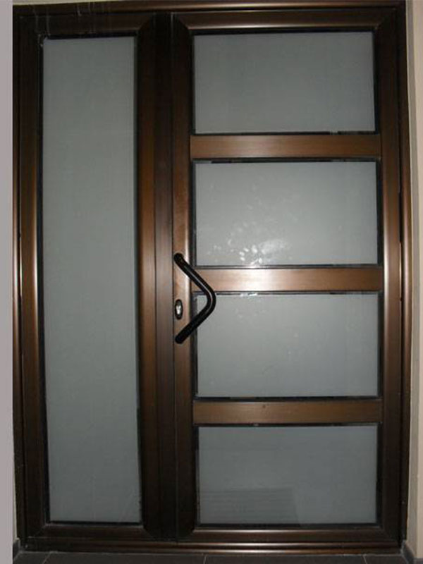 primer aluminijumska vrata alphaline slika