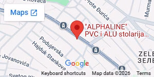 Lokacija kompanije Alphalne Beograd